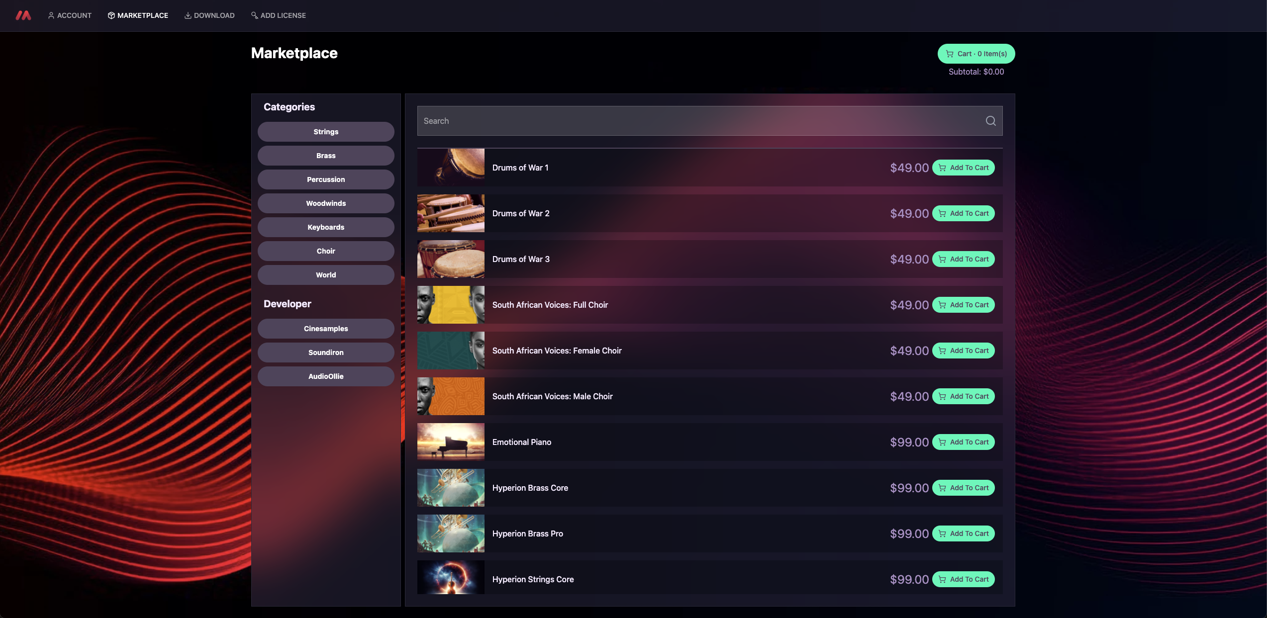 The Musio Marketplace – Musio